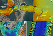 Fondali della Laguna di Venezia: erosione e rifiuti