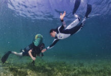 Federica Brignone e Gardaland Sea Life Aquarium insieme per ripulire i fondali e il litorale del Lago di Garda