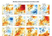 Il clima europeo nel 2022 è stato segnato da un caldo estremo senza precedenti e da siccità diffusa