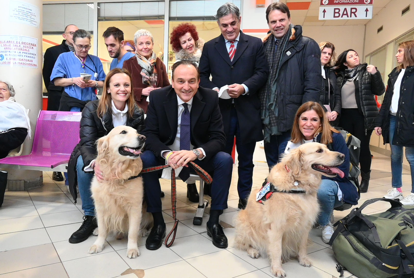 La Pet Therapy entra nella Rianimazione dell’Ospedale di Rivoli
