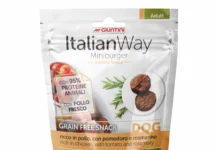 In arrivo i nuovi snack ItalianWay: Miniburger per cani e Pillows per gatti