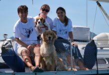 Arcaplanet celebra la seconda edizione della veleggiata con i pet nel Golfo di Lerici