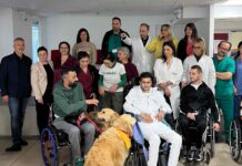 Ospedale Cannizzaro di Catania: in Unità Spinale funzionano gli Interventi Assistiti con Animali