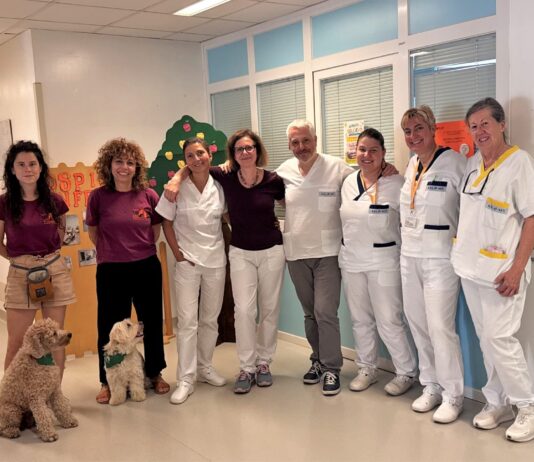 La pet therapy arriva all’ambulatorio di Cure Palliative del Cardinal Massaia di Asti
